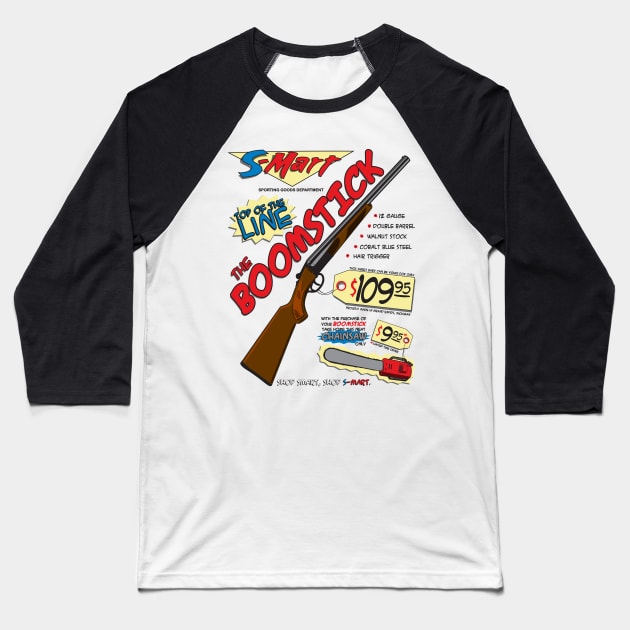 The Boomstick Baseball T-Shirt by d4n13ldesigns